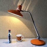 Fase Madrid office lamp vintage design 70s orange