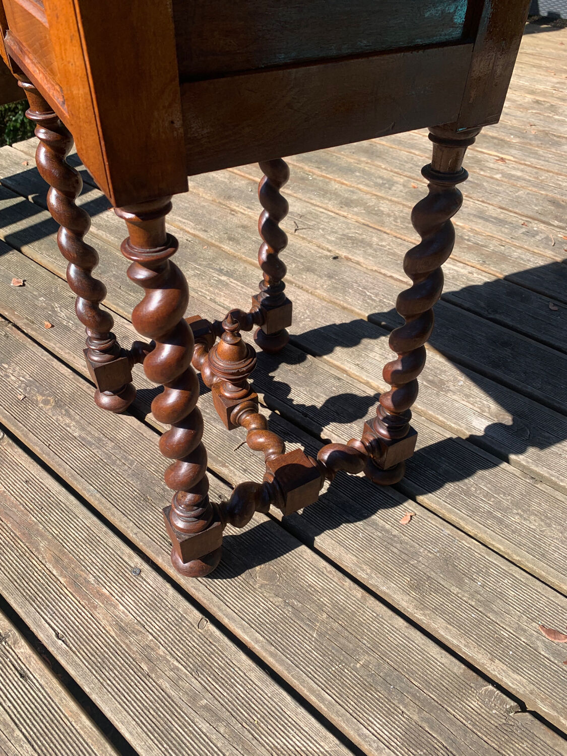 Henri II night table, late 19th century