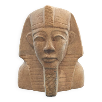 Pharaoh stone bookend