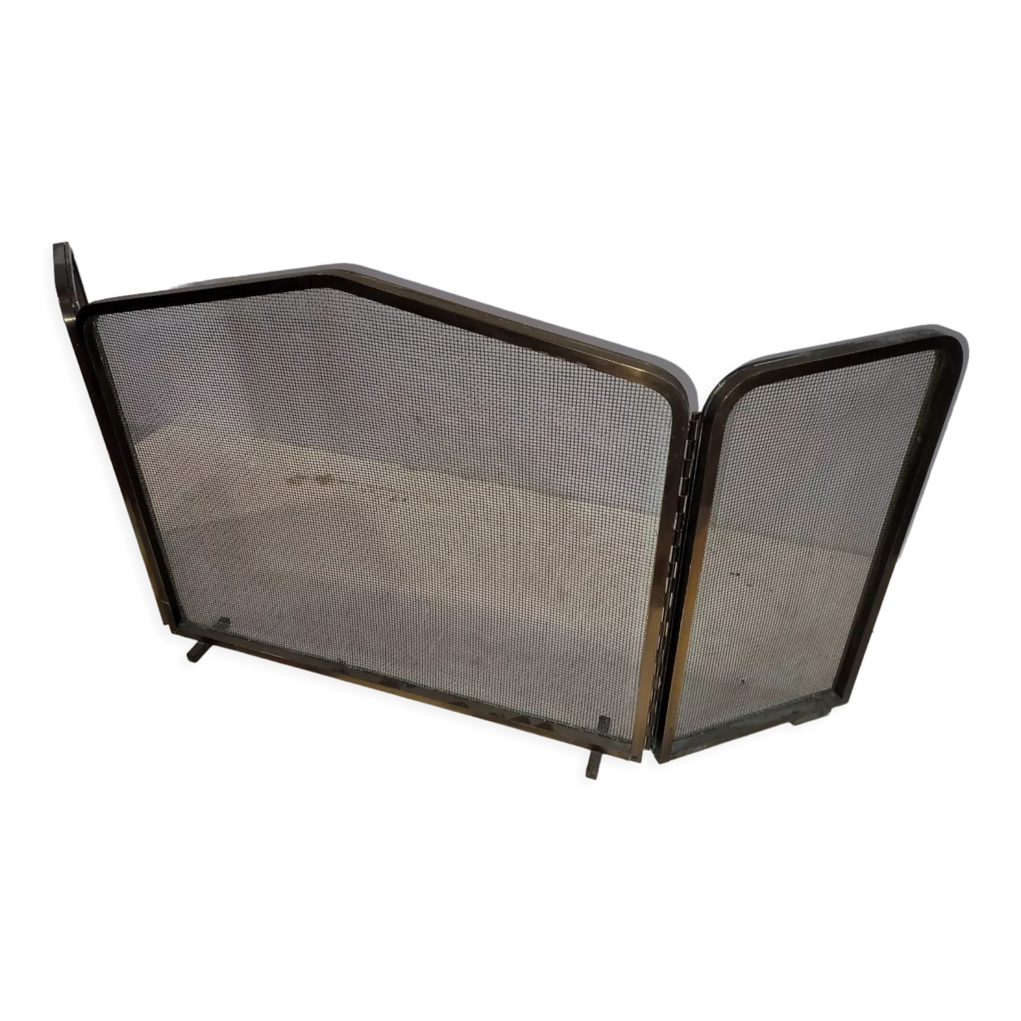 Brass chimney firewall