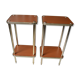 Pair of extra tables sofa tips Richard Creation 50s