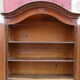 Small solid wooden cabinet with a gendarme hat
