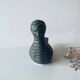 Vase forme oiseau signé Le potier Menton