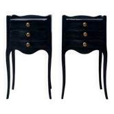Louis XV style bedside tables