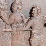 Old decorative panel