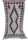 Azilal, 240 x 123 authentic hand made wool rug
