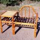 Rattan entrance furniture/telephone