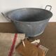 Bassine en zinc