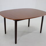 1960s Ole Wanscher Extendable Mahogany Dining Table by P. Jeppesen