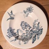 Suite of six plates Longwy