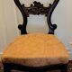 Pair of napoleon iii mahogany chairs