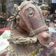 Old wooden horse
