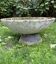 Old planter, pedestal basin in fibrociment by Willy Guillaume.