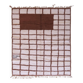 Traditional handmade Beni Ouarin rug size 150 x 250 cm