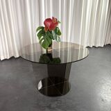 Smoked glass coffee table