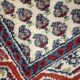 Tapis Vintage Seraband Indien en Laine, Années 1970, Élégance Artisanale