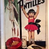 Chocolate and Co. poster from the Antilles
