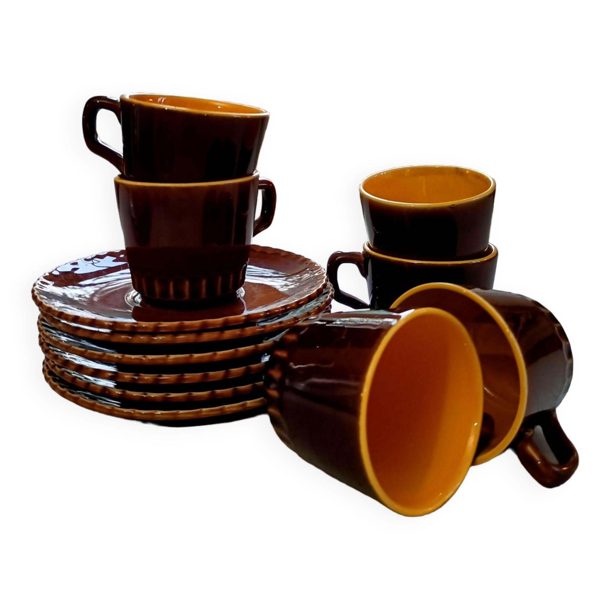 Cups digoin sarreguemines