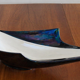 Vintage White and Blue Verceram Fruit Bowl