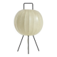 Very rare and beautiful Mid-Century Modern tripod Cocoon table lamp