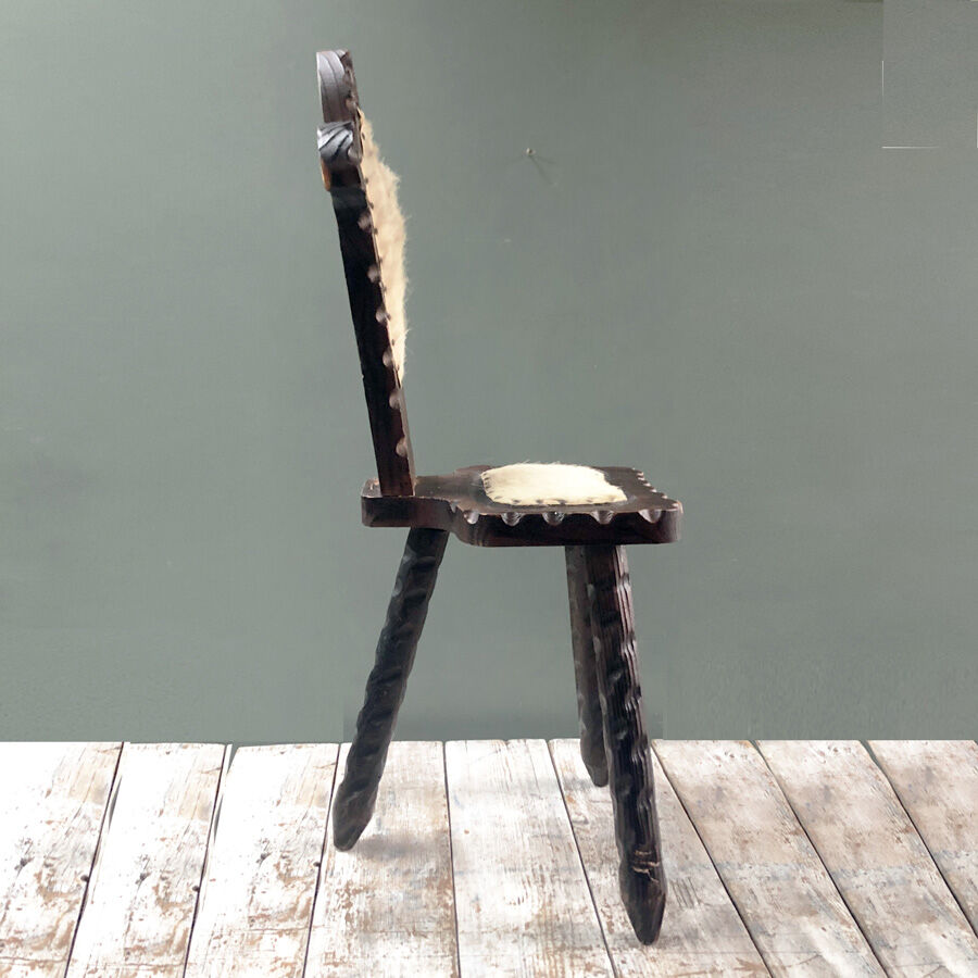 Brutalist mountain chair