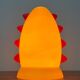Postmodern glass table lamp from Trait D'Union, 1980s.
