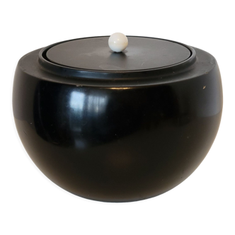 Vintage design resin tobacco pot culbuto ball shape