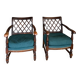 Pair of antique armchairs