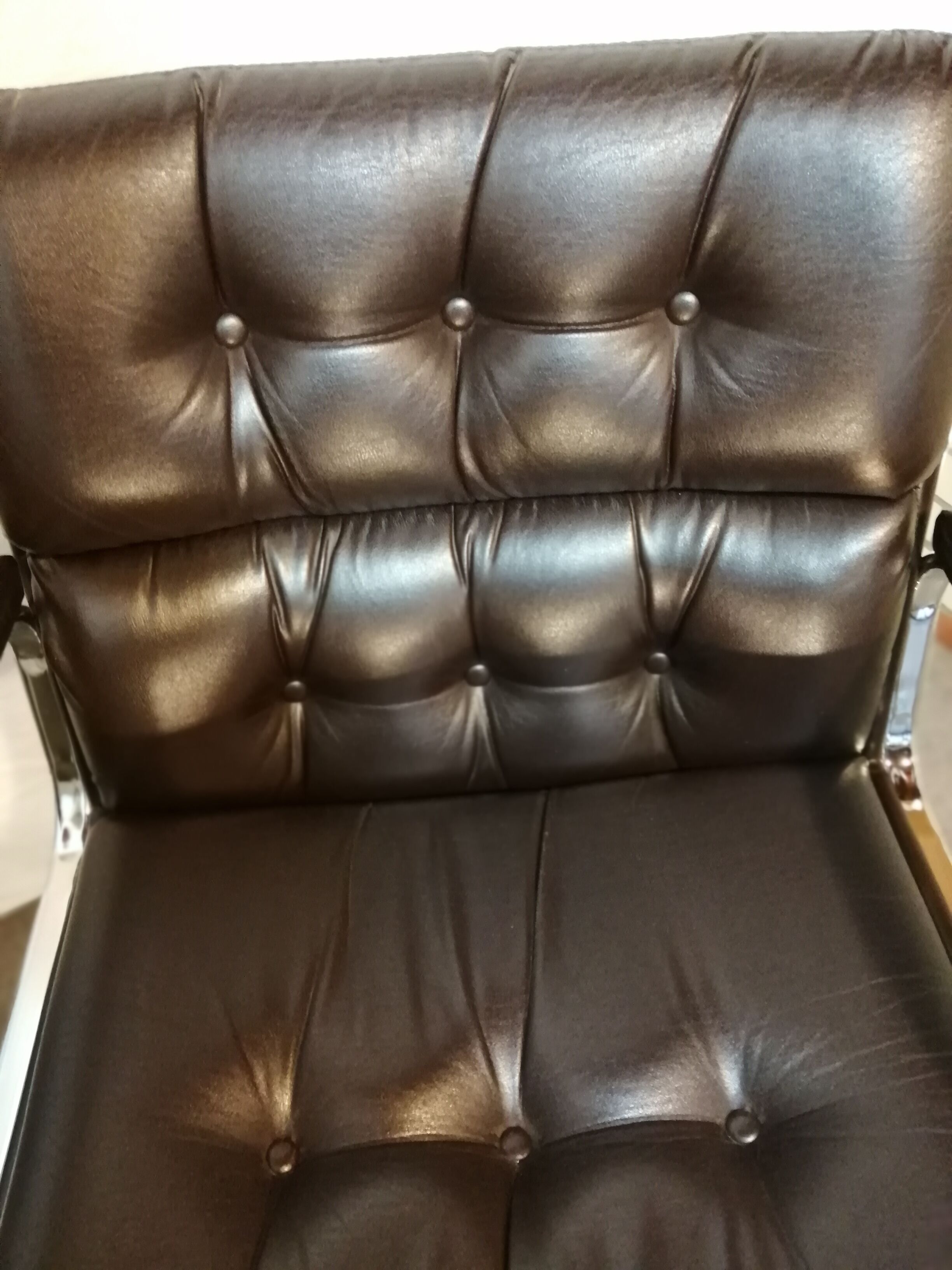 Fauteuil de bureau italien vintage
