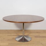 Mid-Century Modern Round Dining Table, Denmark, 1970s