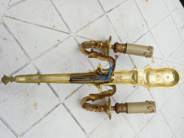 Pair of quiver sconces Louis XVI style