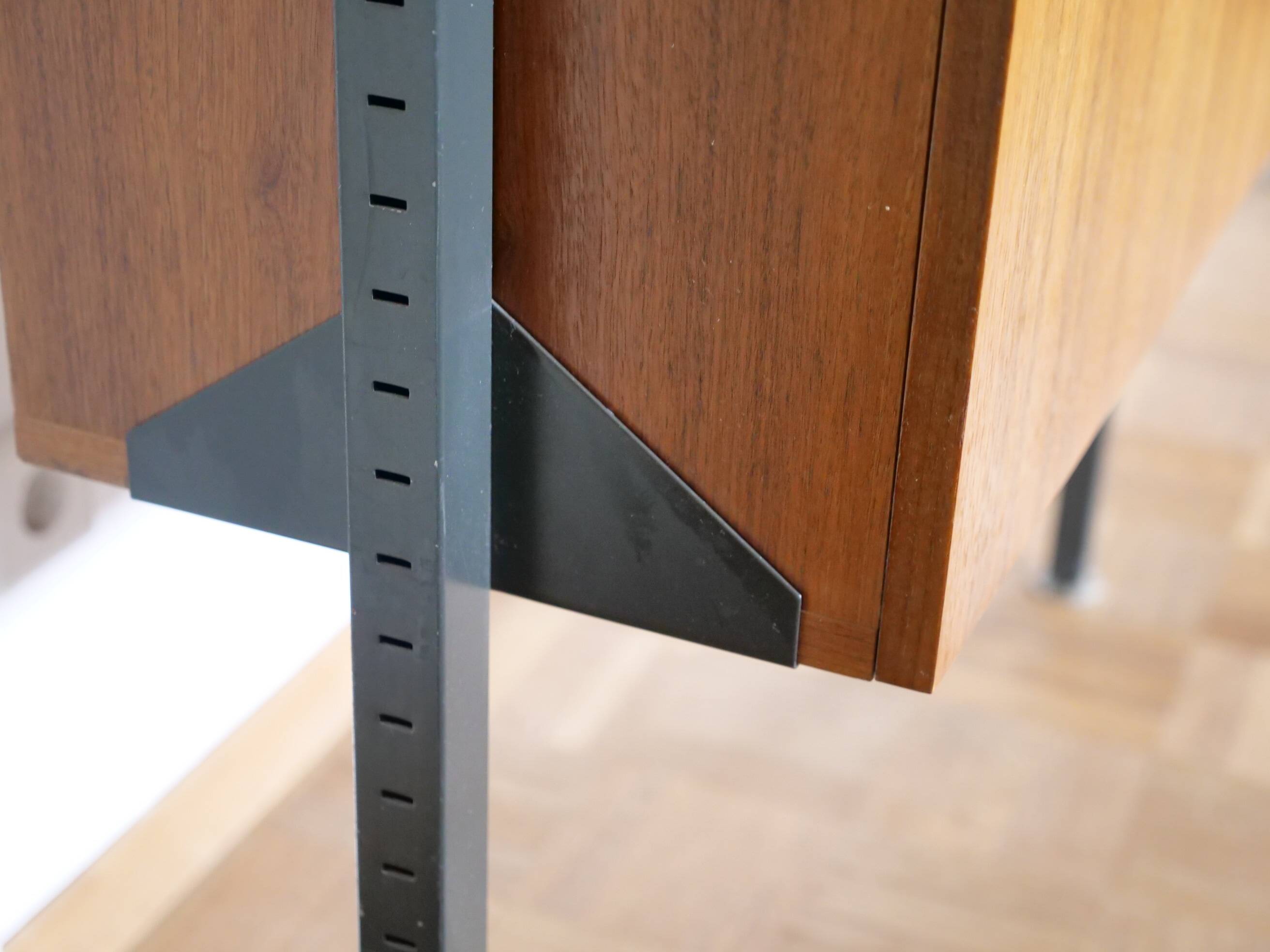 Mid-Century Teak Modular Wall Unit and Room Divider from Italy, 1960s