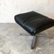 Leather stool, Denmark, 1960s