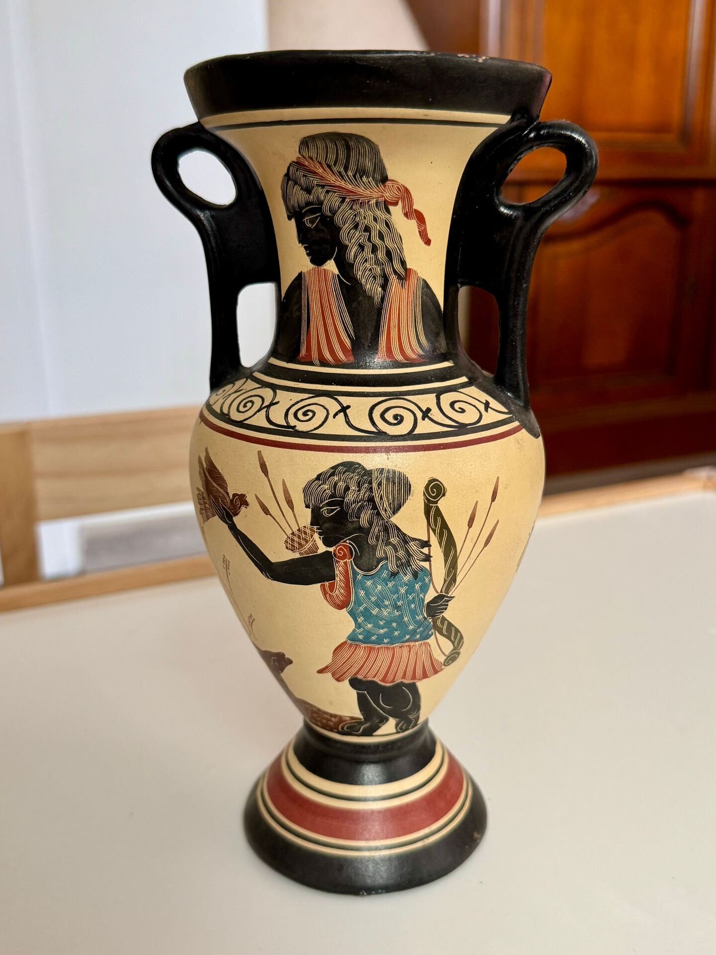 Greek amphora vase