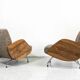 Model "360" Armchairs By Janusz Różański, Poland, 1950s, Set Of 2