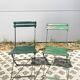 Paire de chaises de jardin vintage