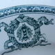 6 dessert plates Longwy model Talma late nineteenth