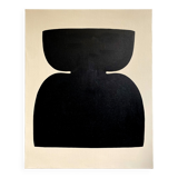 Abstract painting on canvas, 120x150cm