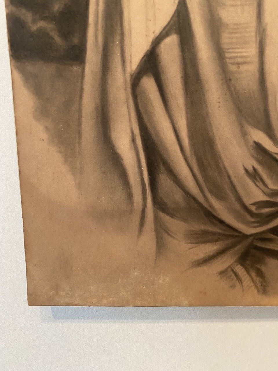 Portrait of a young girl with a bundle of wheat XX century