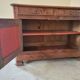 Antique solid wood sideboard – 2 drawers, 2 doors – natural patina