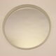 Vintage round white mirror 1960s