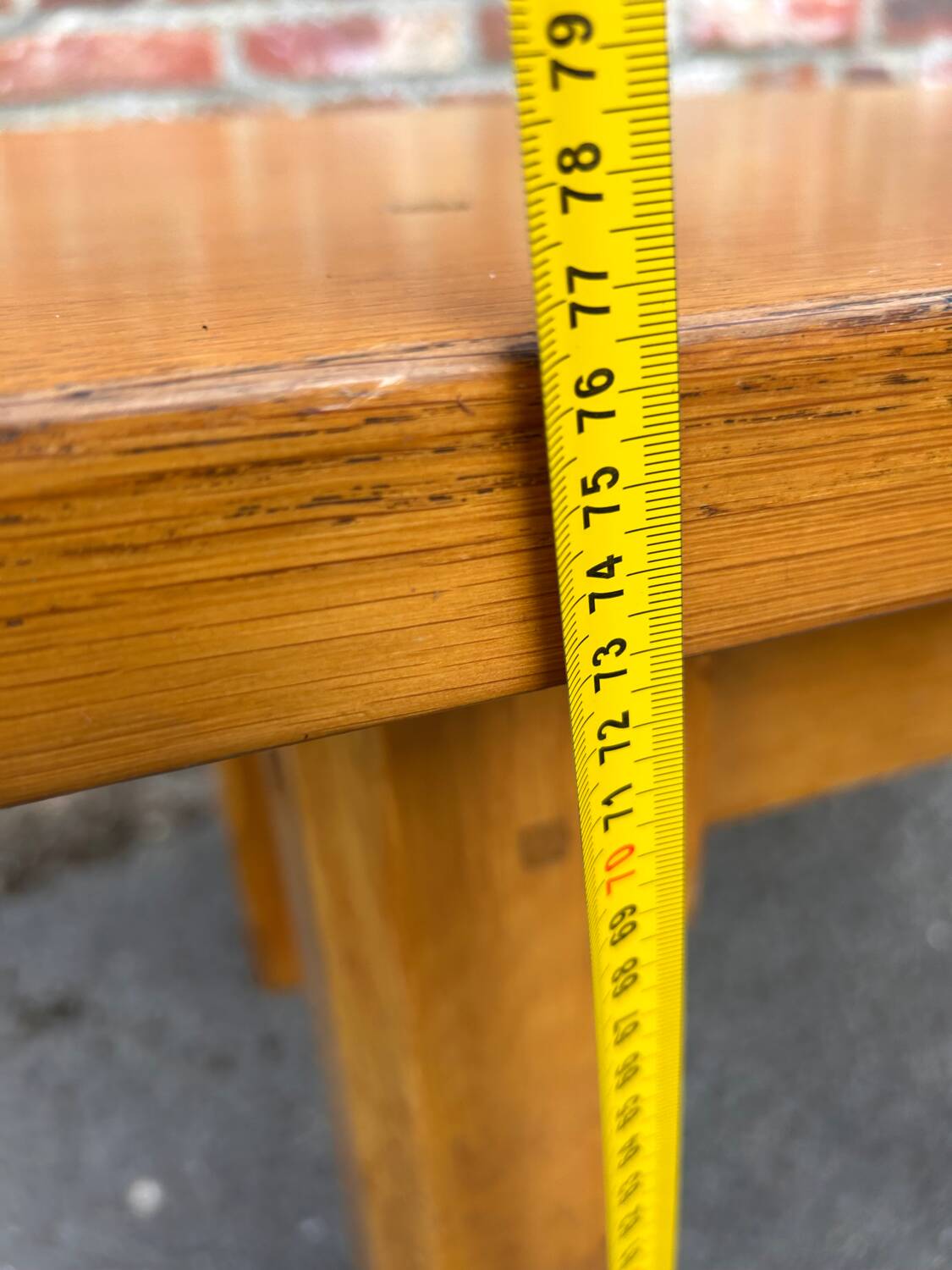 Beautiful oak farmhouse table