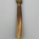 Suite of eight horn knives by stahl bronce xxe