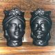 Sicilian head vases /Sicilian Moorish heads