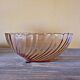 Salad bowl (large) model Rosaline from Arcoroc in pink glass