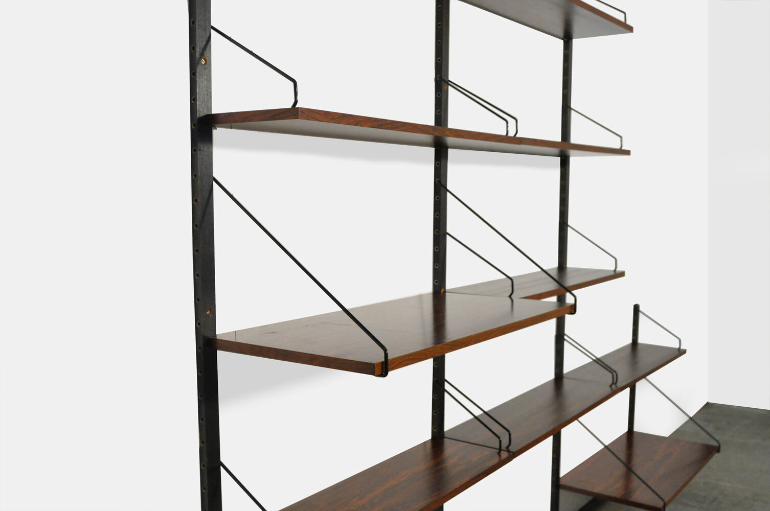 Mid century Royal System wall unit / shelving system designed by Poul Cadovius, Danish 1960s