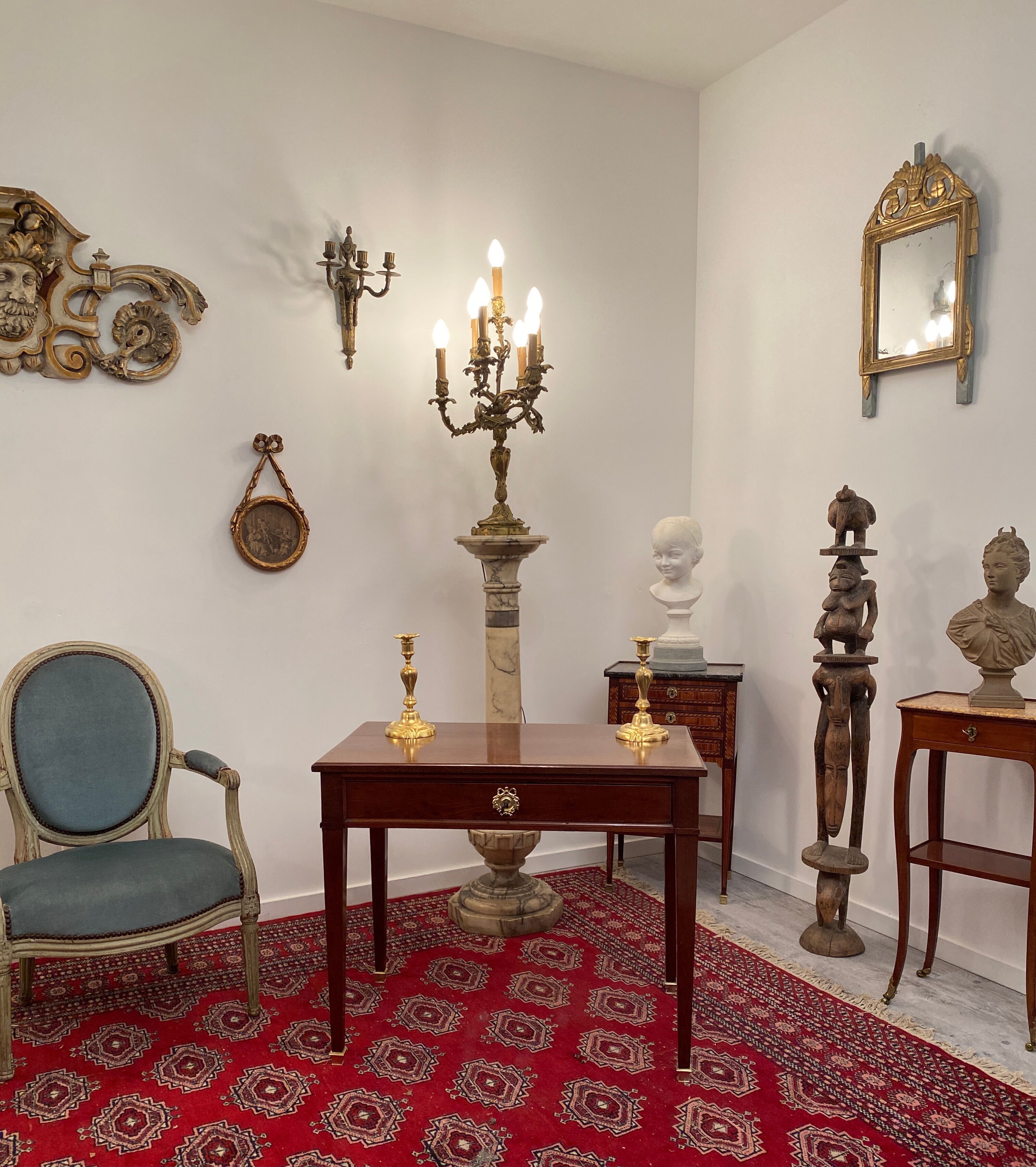 Office in mahogany from Louis XVI