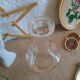 Carafe cristal d'arques épis taillé vintage