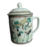 Vintage covered teacup