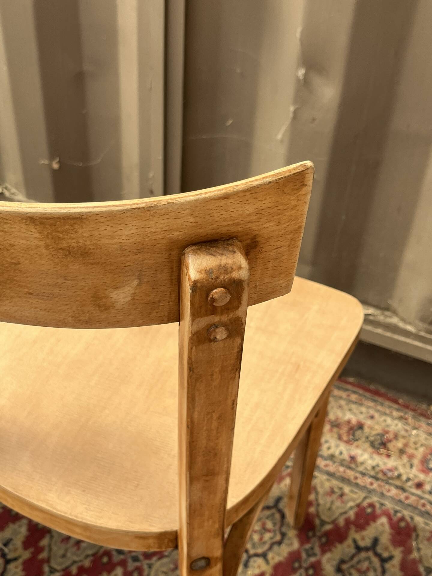 Pair of bistro chairs